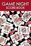 Game Night Score Book: Simple Score Sheets for Card Games, Board Games, and More | Gaming Log Book