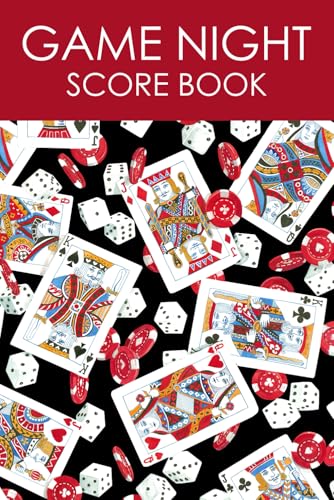 Game Night Score Book: Simple Score Sheets for Card Games, Board Games, and More | Gaming Log Book