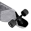 Junli 41 Inch Freeride Skateboard Longboard - Complete Skateboard Cruiser for Cruising, Carving, Free-Style and Downhill Grey Zone #2