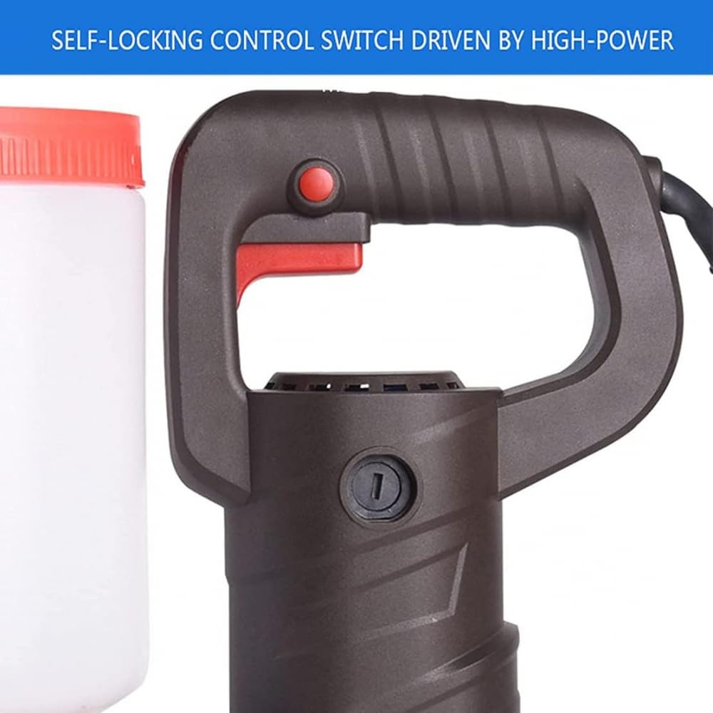 Pistola De Lechada De Mortero Eléctrica, Máquina De Lechada De Alta Presión De 1100W, para Grietas De Hormigón, Reparación De Fugas En Agua-220V