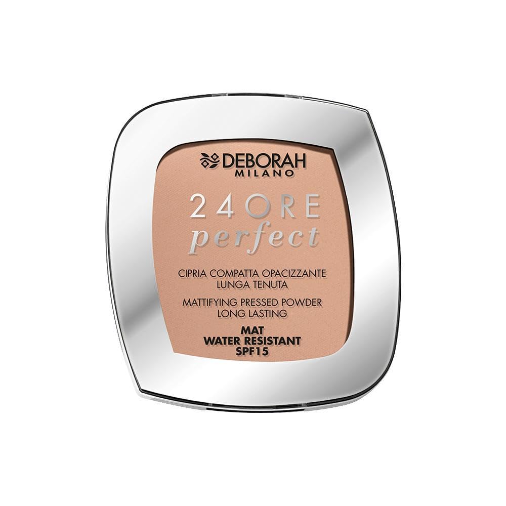 Deborah - 24 Ore Perfect - Cipria Compatta Opacizzante N.4 Beige - 4