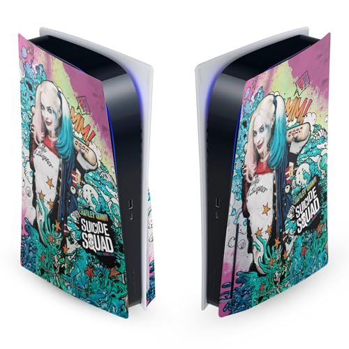 Protéger et relooker une console rayée avec le skin vinyle PS5 Suicide Squad Harley Quinn