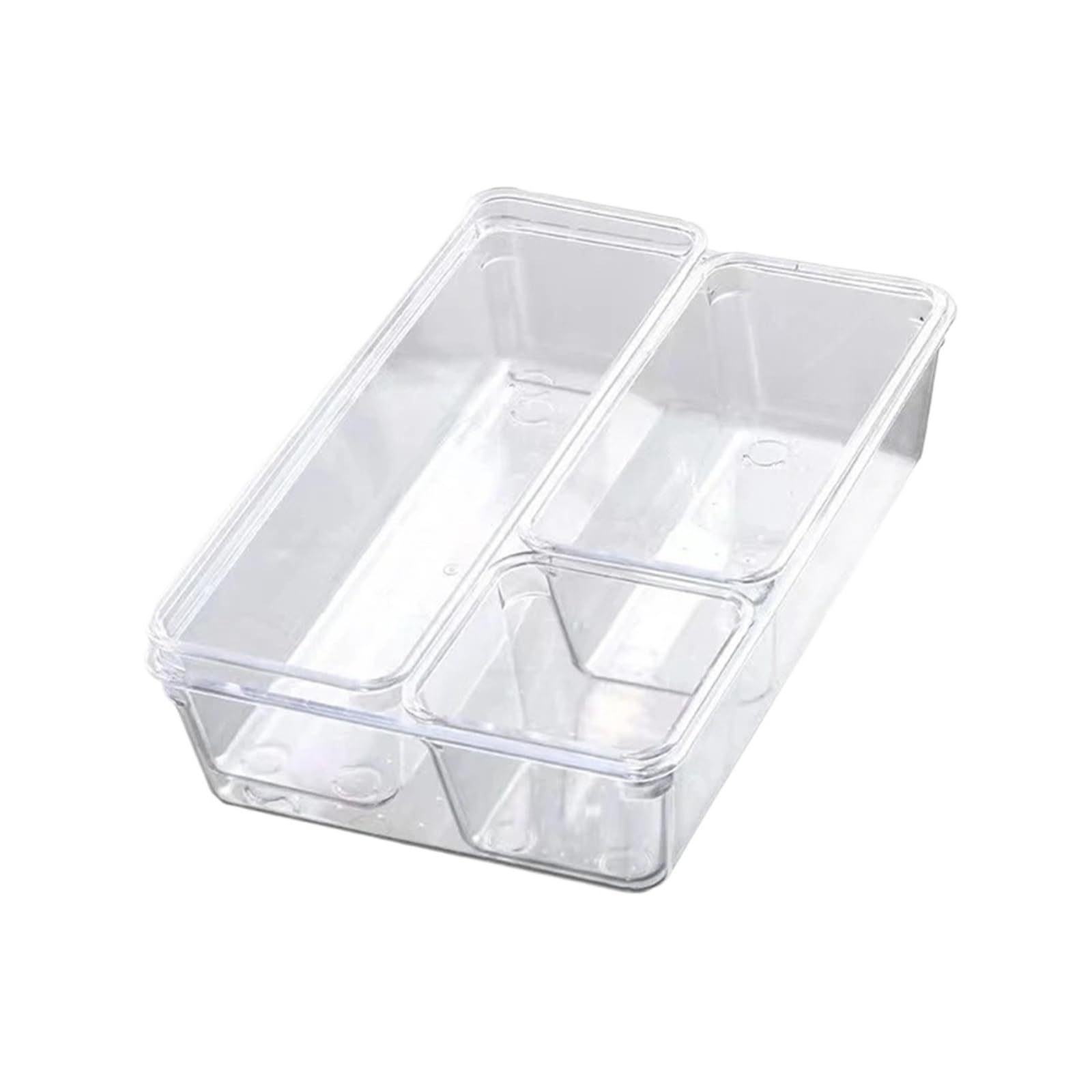 Bghyjkol 4 Piece Drawer Organiser Clear Drawer Organizers Set