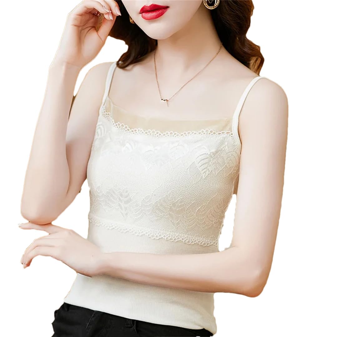 Top corto da donna estivo in pizzo impiombato skinny senza schienale lavorato a maglia senza maniche tinta unita canotta
