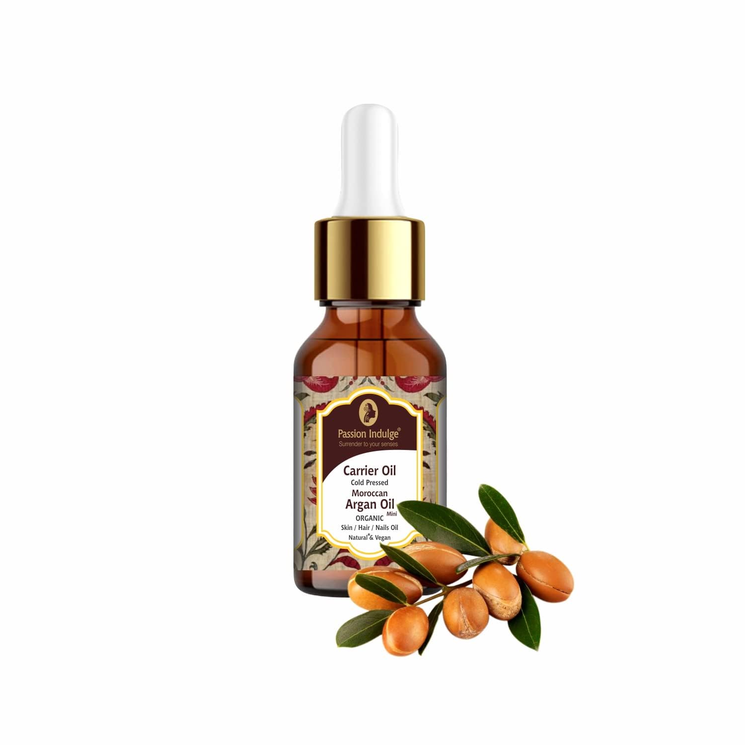 Passion Indulge Argan Oil for Hair Growth, Dandruff and Scalp Disorders, Argan Carrier oil for Skin, Nail- 10 ml-image-34