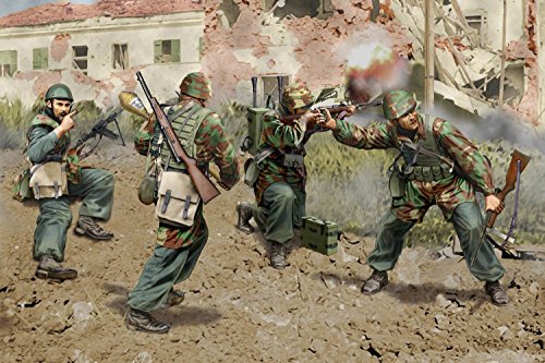 Kit 1/35 armée italienne parachutistes Anzio 1944 haute fidélité pour collectionneur
