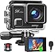 Surfola Sportkamera, 4 K, 30 FPS – 20 MP, WLAN, wasserdicht, 40 m, SF430