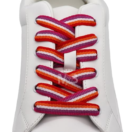 Pride Schnürsenkel | 120cm 1 Paar (Lesbian gewebt)