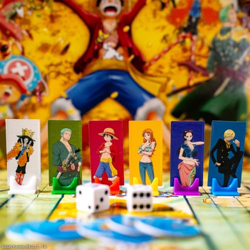 CLUE: juego de mesa One Piece - tesoro pirata miniatura 4
