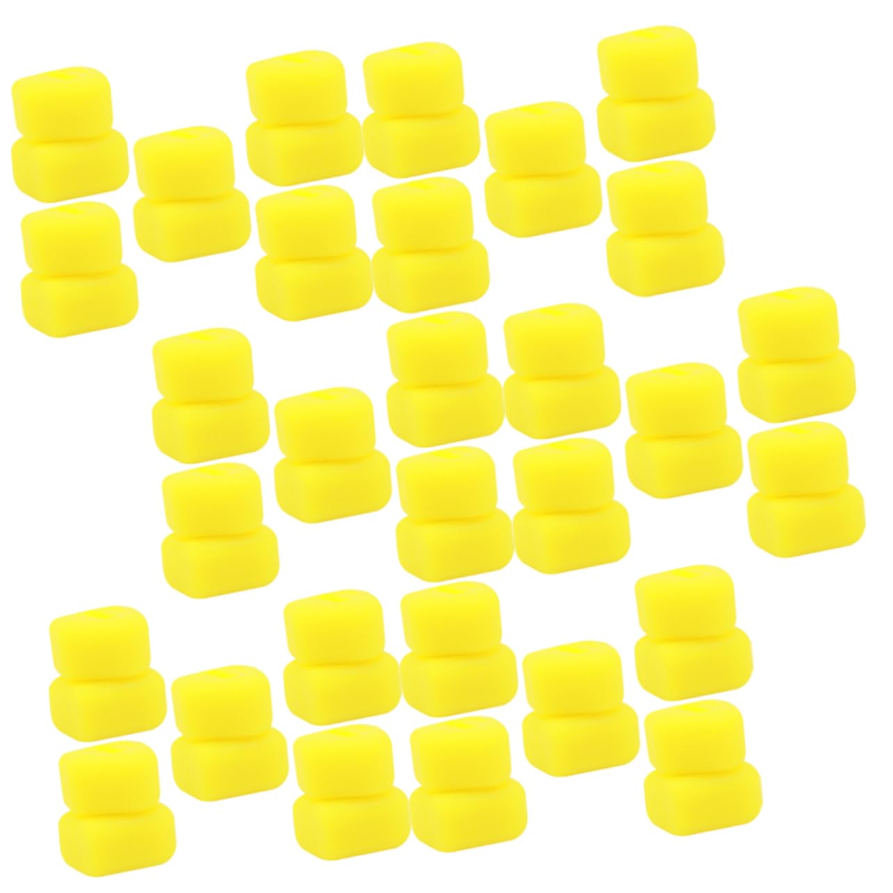 BESPORTBLE Perline Europee per La Pesca alla Carpa Esca Artificiale Esca Finta Esche da Pesca Esche Finte Forniture per La Pesca Esche Artificiali per La Pesca TPE Yellow