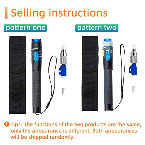 Localizzatore e tester di fibra con involucro in