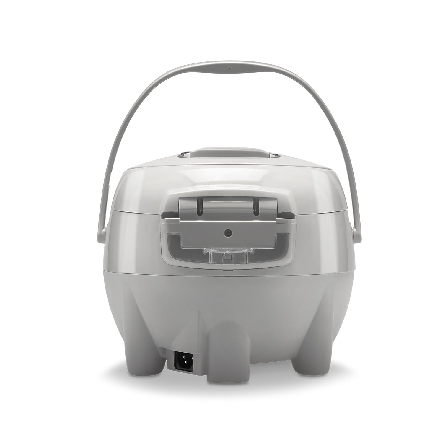 REISHUNGER Olla Arrocera Eléctrica y Vaporera – 1,5 L – Gris | hasta 8 personas – Temporizador y recipiente interior Premium – Olla multifunción, 12 programas, tecnología de 7 fases