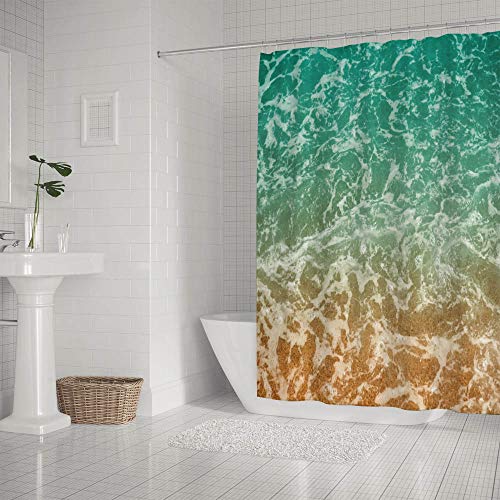Rideau de douche en polyester de qualité supérieure 182x182 cm coloré