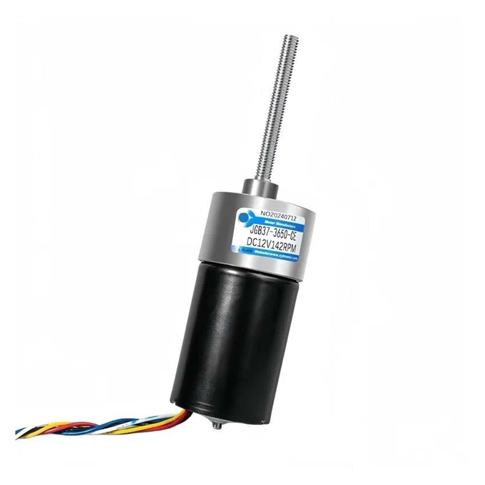 Moteur réducteur de vitesse sans balais 12V/24V DC avec engrenages