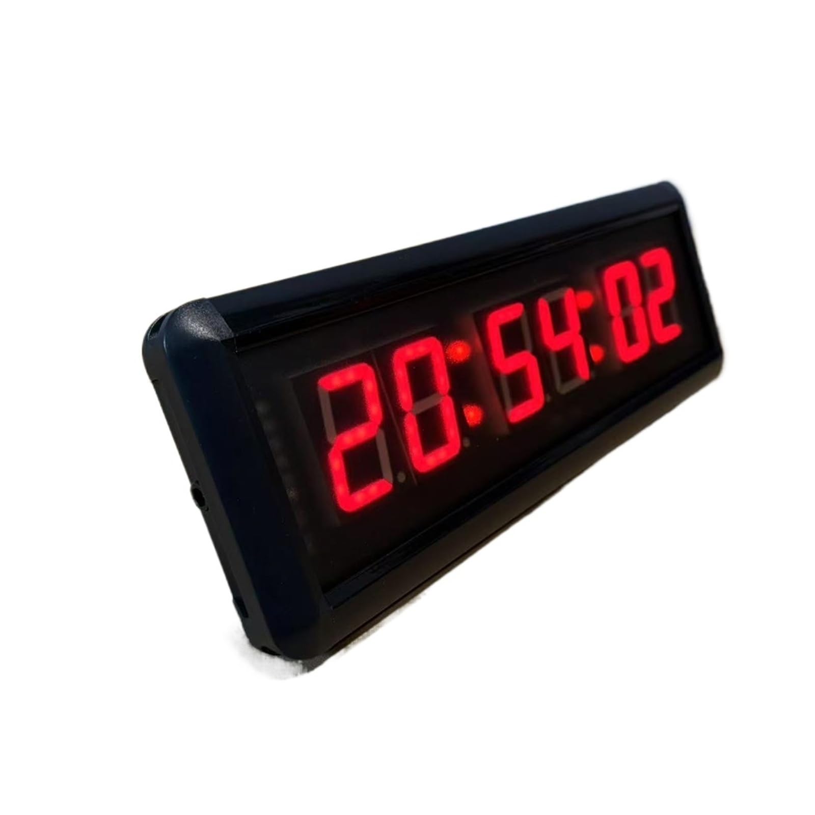 1,5 Zoll Elektronische Digitale Stoppuhr Timer Gym Timing Countdown-Uhr Mit Taste Fernbedienung for Home Gym/Yoga/boxen Helles Display(3pcs 6cm buttons)