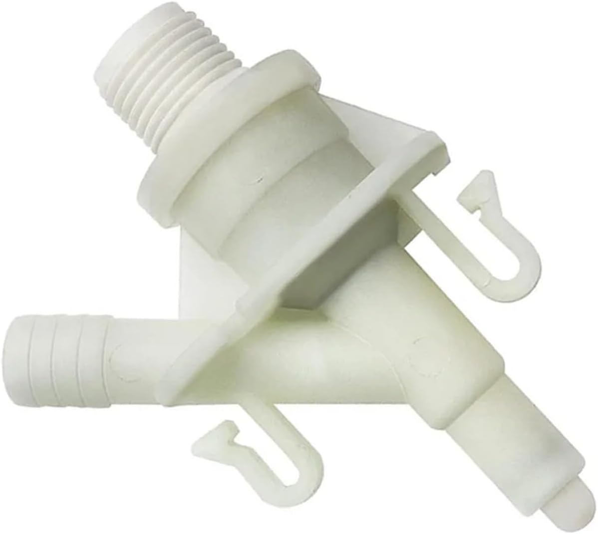 Toilet Valve 3 Pcs Valve Toilet Water Direct Replacement for Traveler Plastic Practical Trailer Camper Parts Accessories
