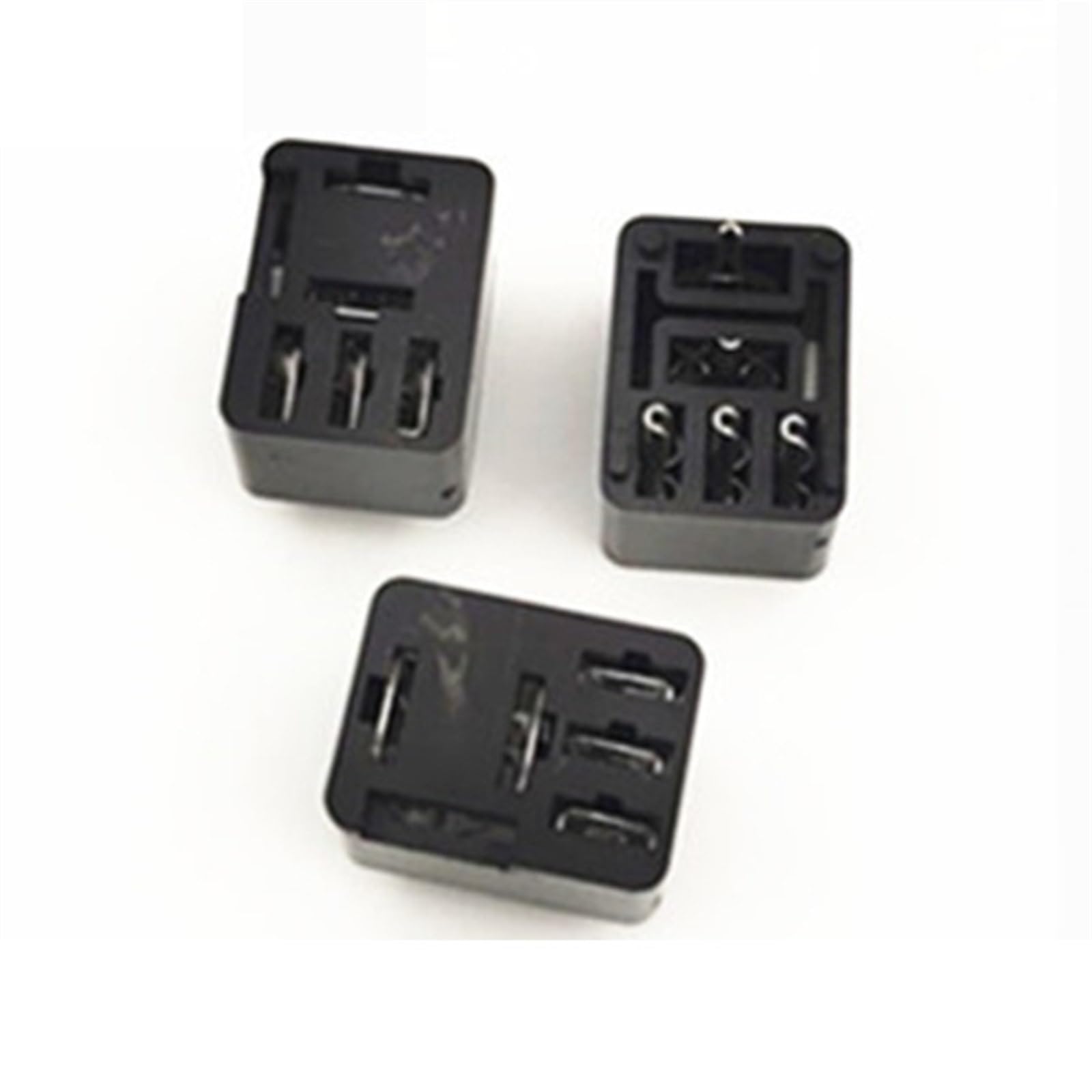 2 uds Suministros Uso doméstico o en Coche zócalo de relé PCB Tipo Soldadura V6 zócalo de Placa de Circuito (Size : Five Pin)