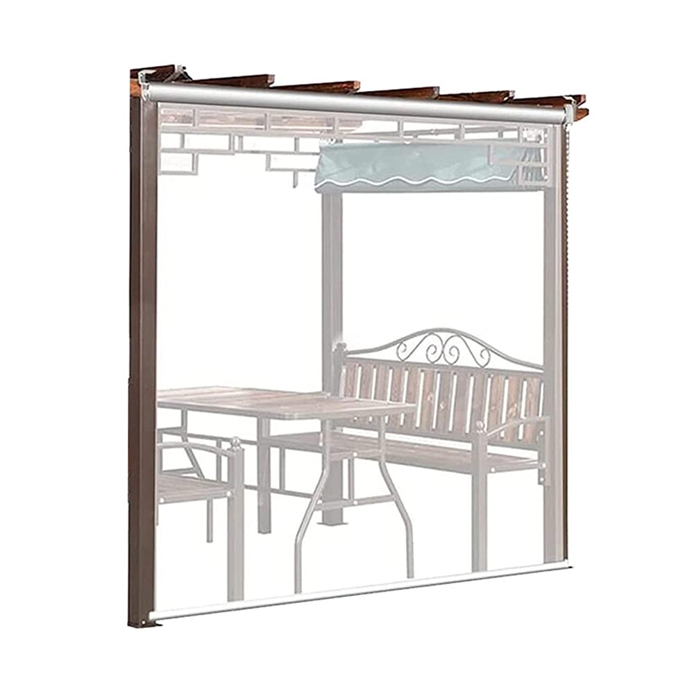 FUFU Stores enrouleurs Home Roller stores Rideaux de bureau étanche Stores de levage manuel de taille personnalisée Largeur 60cm / 80cm / 100cm / 120cm (Size : 60cm x 160cm/23.6"x63")