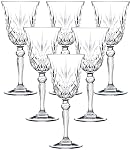 Lorren Home Trends RCR Crystal Melodia Collection Wine Glass Set