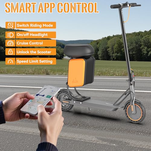 Image of Aovowheel Electric Scooter for Adults, Folding E Scooter with 350W /500W Motor 16 /24 Mph Top Speed, Max 19-23 Miles Long Range, 8.5'' /10'' /14''Tires Commuting Scooters with Dual Brakes System, APP