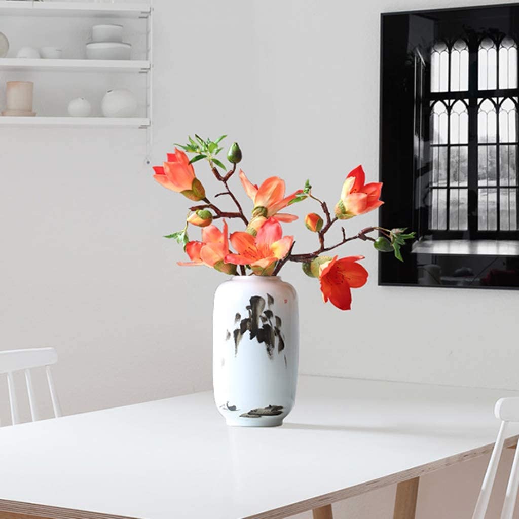 Künstliche Blumen Künstliche Blumen Mit Vase, Brautstrauß, Partydekoration, Kunstblumen, Heimdekoration, Blumenstrauß-Set Künstliche Blumen wie Echt