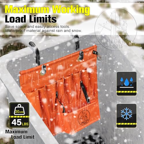 Lineman Tool Board with 9 Pockets