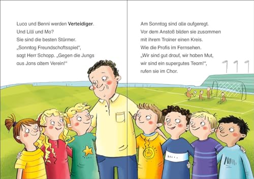 Leselöwen 2. Klasse - Die besten Kicker der Welt: Erstlesebuch für Kinder ab 6 Jahre