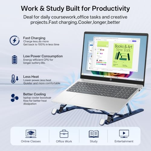 Image of HP 15.6 inch Touchscreen Ultra 7 155H 2026 Edition AI Laptop,24GB DDR5 1TB SSD