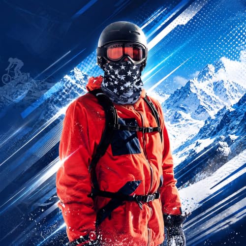 Image of Bonuci 100 Pcs Neck Gaiter Bulk Seamless Neck Gaiter Face Coverings Breathable Elastic Headwear Bandana for Women Men