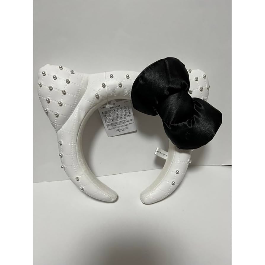 限定カチューシャ 🤍🤍🤍 このカチューシャとスピジャ お気に入りー🥰❤️ #dlr