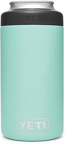 YETI Colster Tall - Aislador térmico para latas de 16oz, funda térmica para latas altas de 16 oz, Verde menta (Seafoam)
