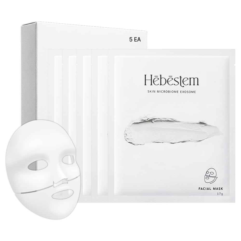 Hebestem Cream Wrapping Sheet Mask with Probiotic Exosome, Hydrating Face Mask, Non-Sticky Sheet, Elasticity, Moisturizing, Self Care Gifts for Women,