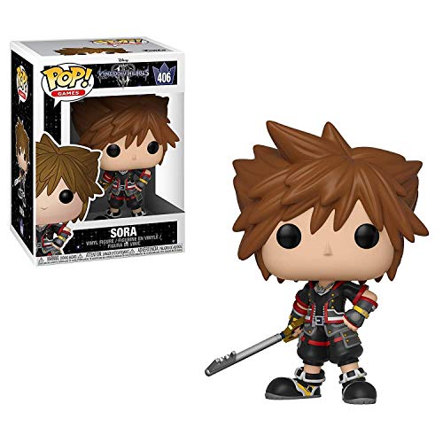 Funko Pop! Vinyl: Kingdom Hearts 3: Sora - Figura de Vinilo Coleccionable - Idea de Regalo- Mercancia Oficial - Juguetes para Niños y Adultos - Video Games Fans - Muñeco para Coleccionistas