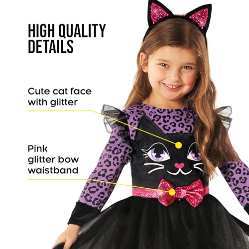 Disfraz de Gato Cute Morph para Niñas 4-6 Años miniatura 4