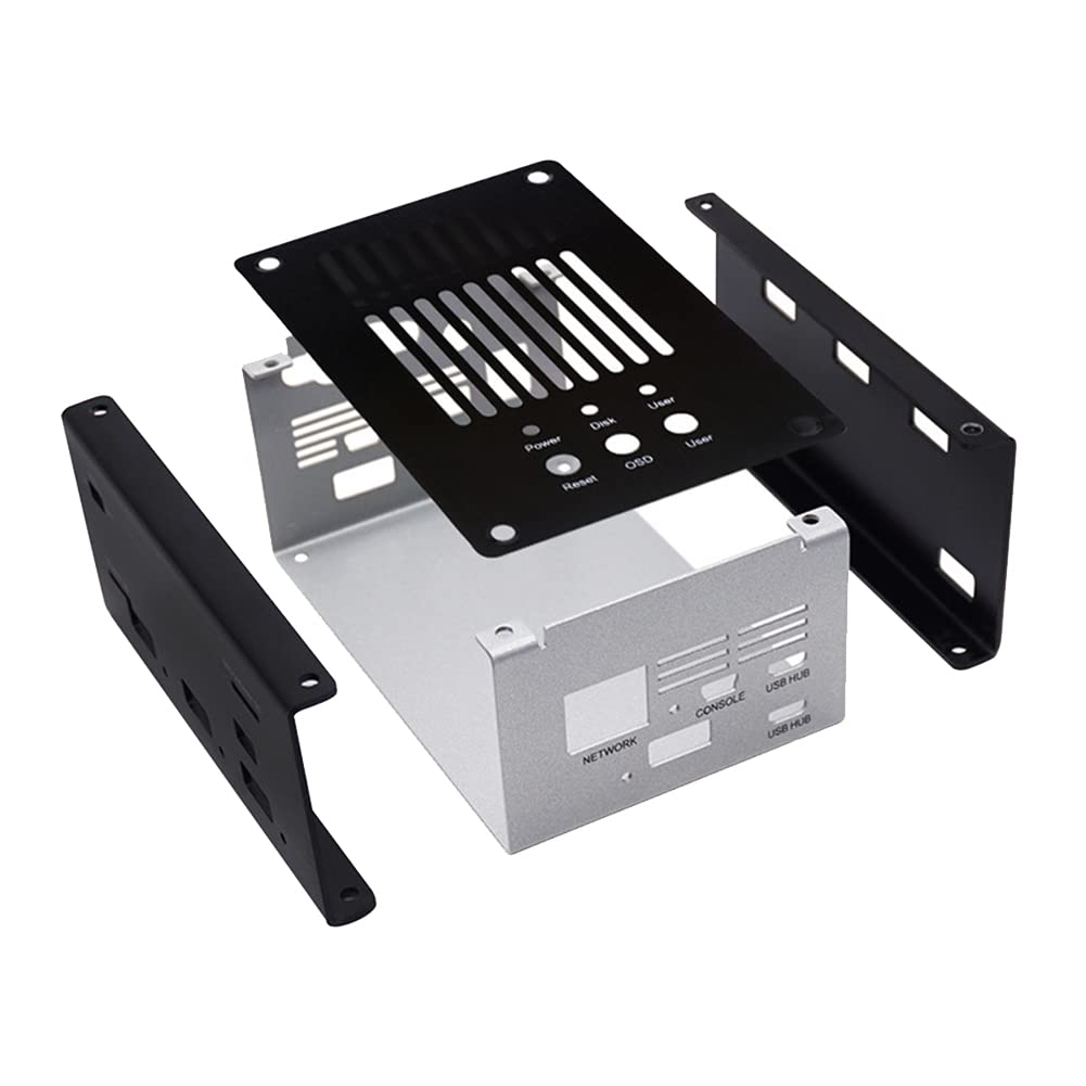 F¨¹R Mister FPGA 128 MB scheda madre V2.9 + hub USB V2.1 con guida in metallo fai da te?Kit di utilizzo per Terasic DE10-Nano Mister FPGA (nero)