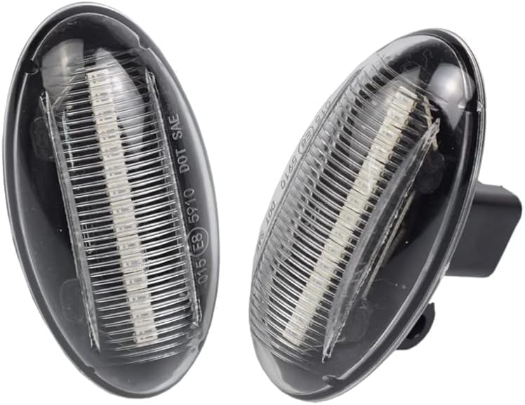 Auto Seite Rückspiegel Blinker Licht für Peugeot 108 2014-2020 Autoseite Anzeigeleuchte Spiegelblinker Außenspiegel Blinker Zubehör Auto-Rückspiegel-Blinker,A