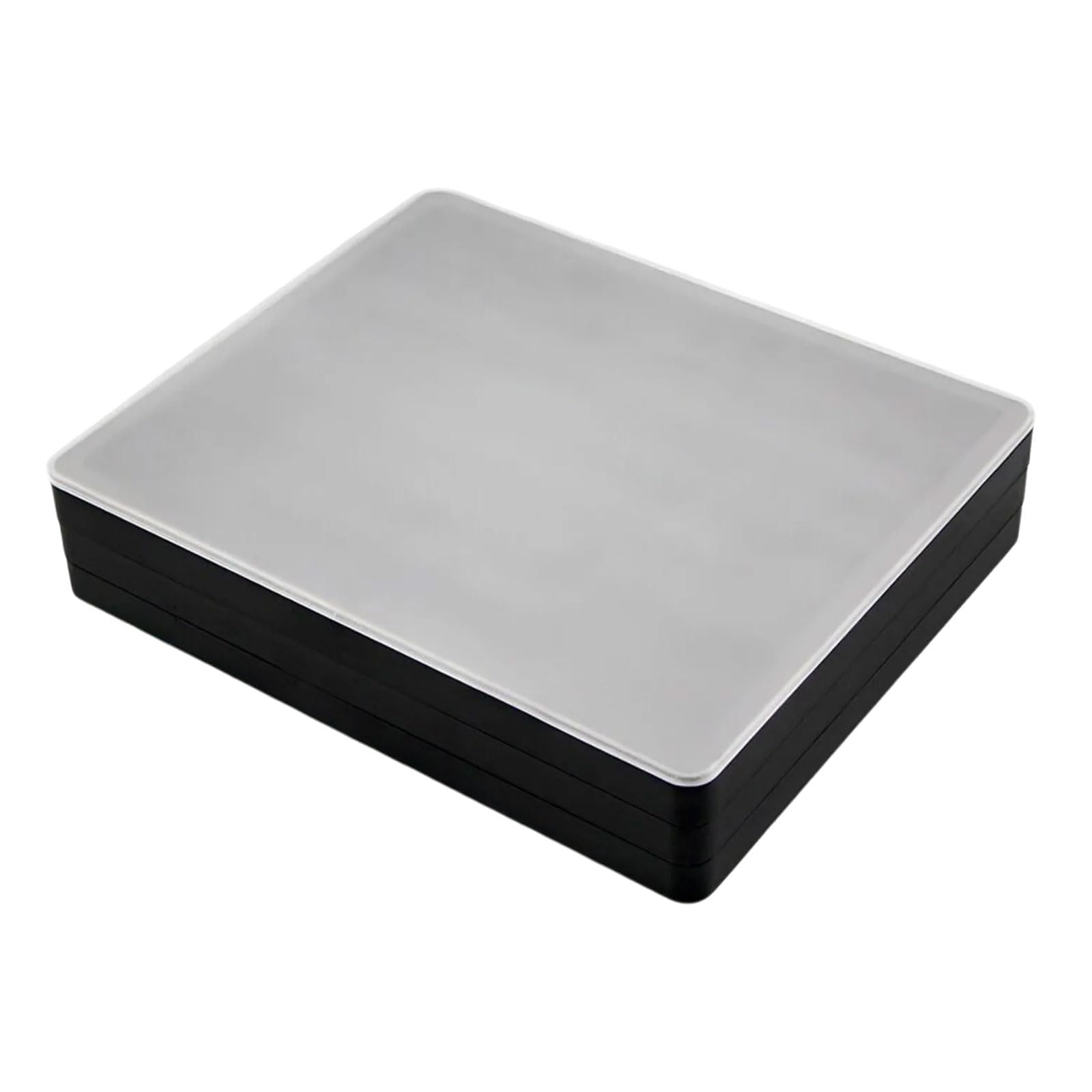 Hsioluted Componentized Keycap Case Guard Rank Stackable Storage Container Thin Polystyrene for Home Use Clear Lid Keycap Container