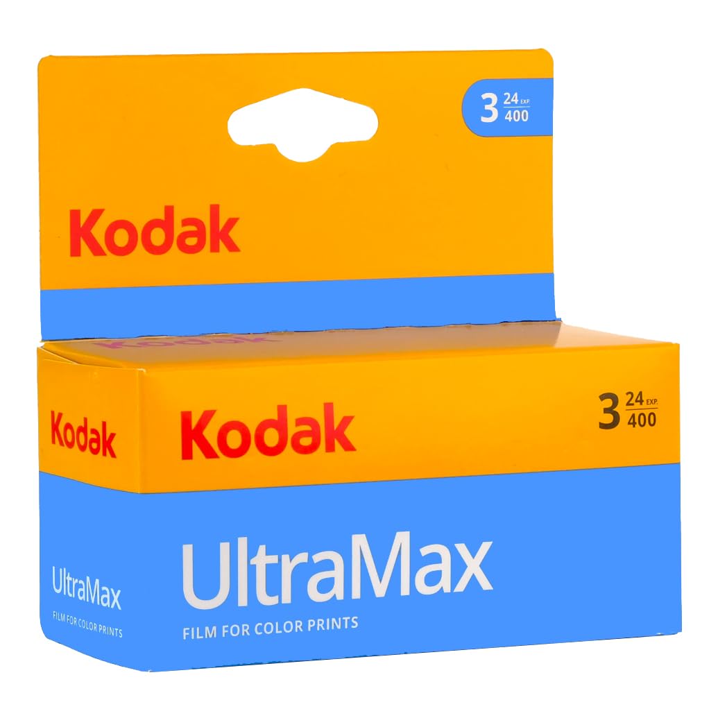 Amazon.com : Kodak 6034052 Ultra Max 400 Film (Blue/Yellow) 3 Pack