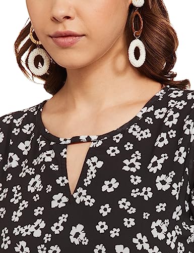 Image of Amazon Brand - Eden & Ivy Women's Georgette Fit & Flare One Piece Midi Length Dress (with Lining)