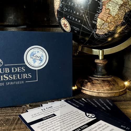 Caja degustación Ginebra Mundial 6 x 40 ml - Le Club des Connaisseurs - Regalo Hombre