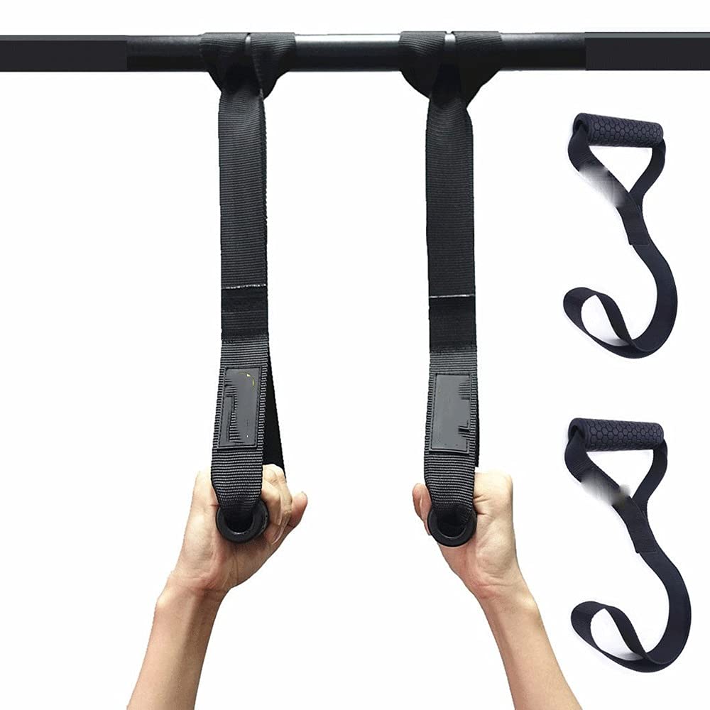 Uchwyt gimnastyczny Linka Akcesoria do kabli Maszyna do ciągnięcia Trening Arm Core Strength Training Home Sprzęt gimnastyczny (metalowy uchwyt żółty)