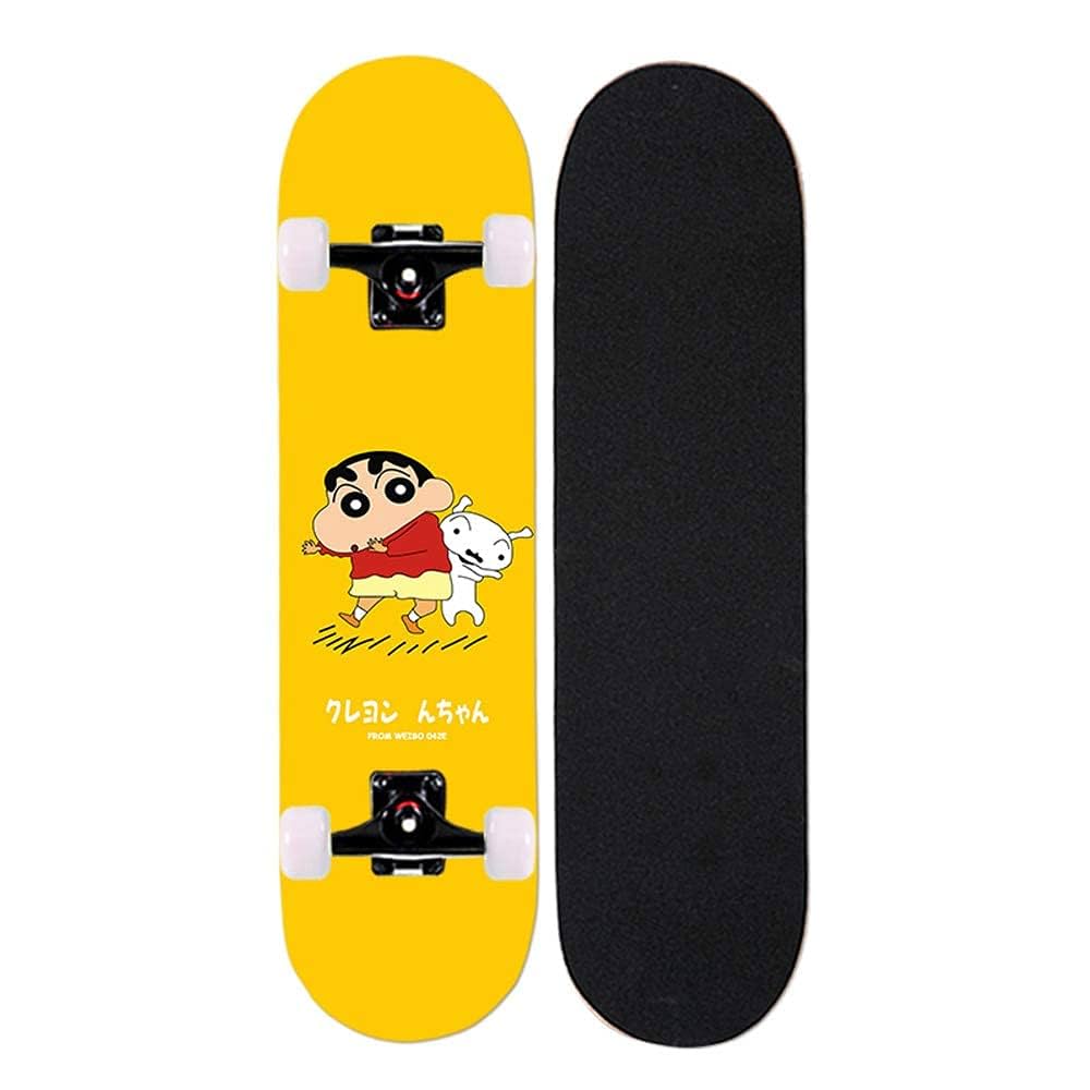 スケートボード hany012 Amazon | ZHANGYH スケートボード アニメクレヨンしんちゃん