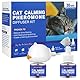 Aomig Beruhigungsspray für Katzen 3Pcs Beruhigendes Pheromon Set mit Stecker Entspannungs Mittel für Katzen Gesichtspheromone für Katzen Pheromon Beruhigender Beruhigungsdiffusoren Reisen Freien(96ml)