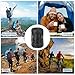 PATIKIL Compression Stuff Sack, 15L M Size Waterproof Sleeping Bag Storage Sack Portable Compression Bag for Backpacking Camping, Black