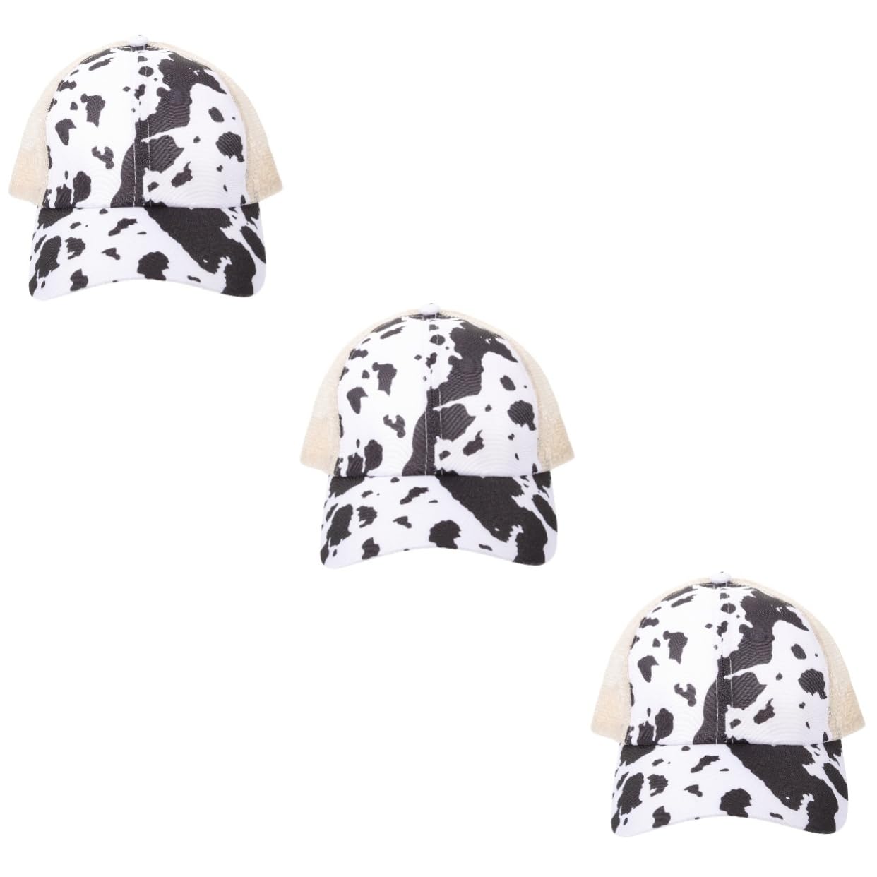 GALPADA bequemer Sonnenhut Baseballmütze für Fischerhut Mütze für Frauen Trucker- weiße Kappe Outdoor Cap Baseball Cap atmungsaktives dekorativer weiblicher Polyester