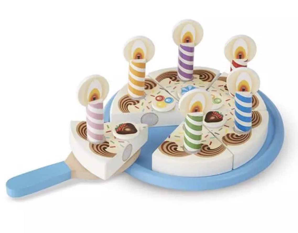 See full amazon price history chart for TOYARTSY Birthday Party Cake – Wooden Play Food Set with Mix-n-Match Toppings & 7 Colorful Candles, Perfect for Pretend Play, Imaginative Role Play, Birthday Gift for Kids, Safe & Durable! TOYARTSY Birthday Party Cake – Wooden Play Food Set with Mix-n-Match Toppings & 7 Colorful Candles, Perfect for Pretend Play, Imaginative Role Play, Birthday Gift for Kids, Safe & Durable! (B0C4YMXG5K) Amazon Price History, Amazon Price Tracker