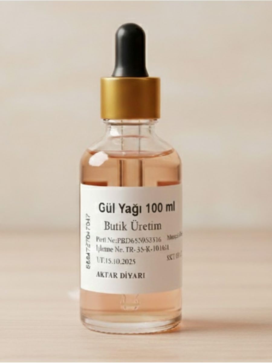 Aktar Diyarı Gül Yağı 1000 ML - Doğal Bitkisel Gül Yağı, BTY-ADY76290
