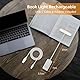 iFalarila 2er Pack Leselampe Buch Klemme, Breite Lichtabdeckung, USB C Wiederaufladbare Buchlampe mit 3 Farben & 10 Helligkeit dimmbar, flexibler Schwanenhals, klemmleuchte, Leselicht für Kinder