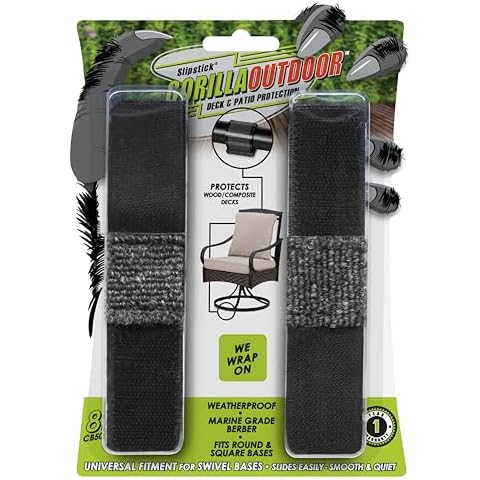 Slipstick GorillaOutdoor Sled Base Chair Floor Protectors Cover