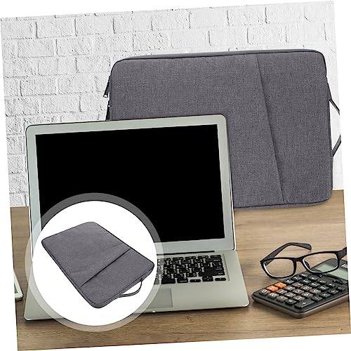 Funda para laptop TEHAUX en poliéster gris miniatura 6